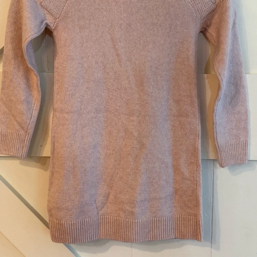 Children’s Place Girl’s Pink Crewneck Sweater Dress Soft Knit Size 5/6 NWT‎